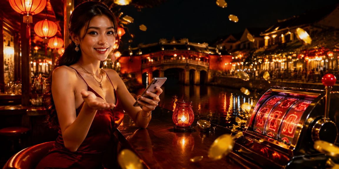 Trò chơi slot jackpot với biểu tượng chiến thắng